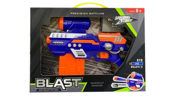 Soft bullet toy gun