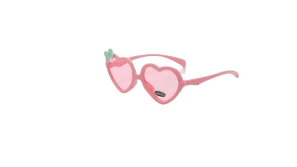 Kids sunglasses pink hearts