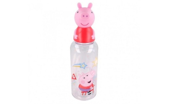 Peppa the pig bottle 3d figurine
