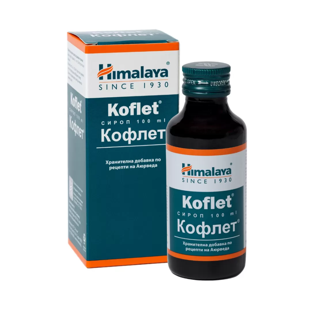 Koflet Cough Syrup, 100 ml, Himalaya