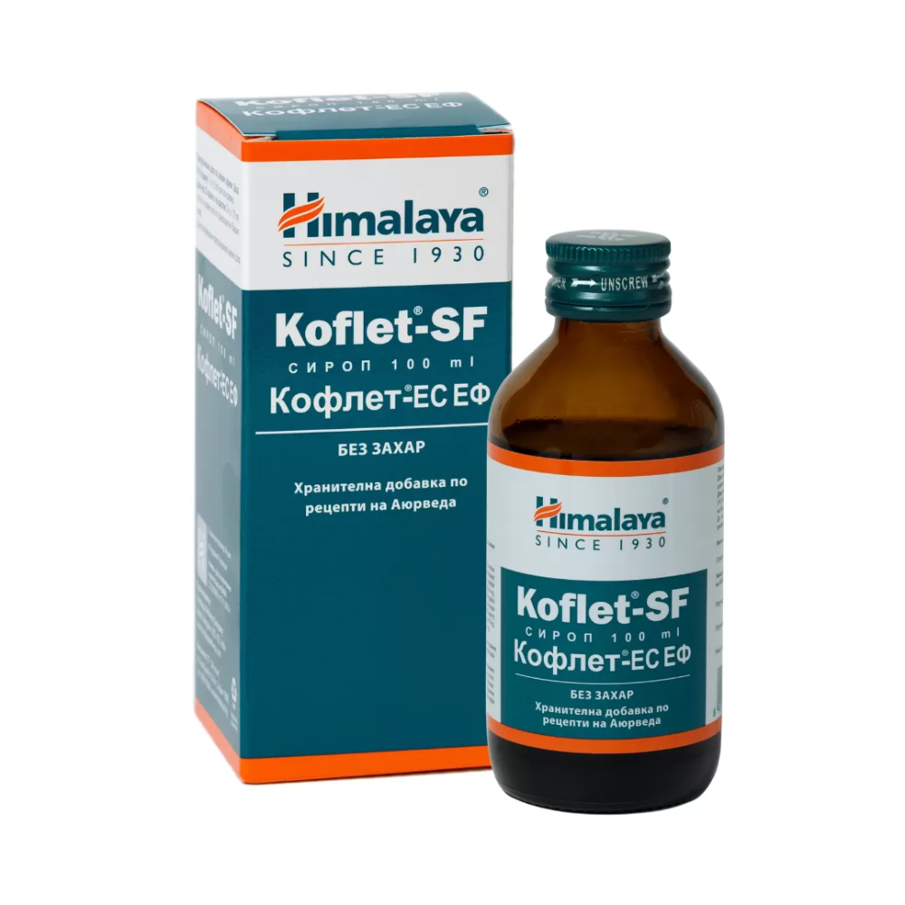 Koflet SF Cough Syrup, 100 ml, Himalaya