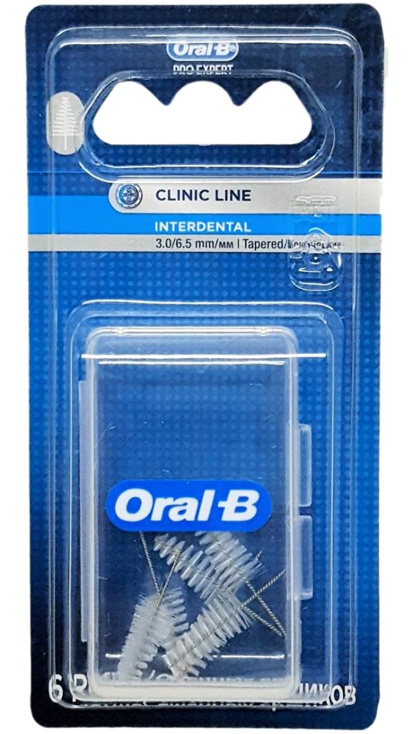 Oral B Interdental Tapered 6 Pcs