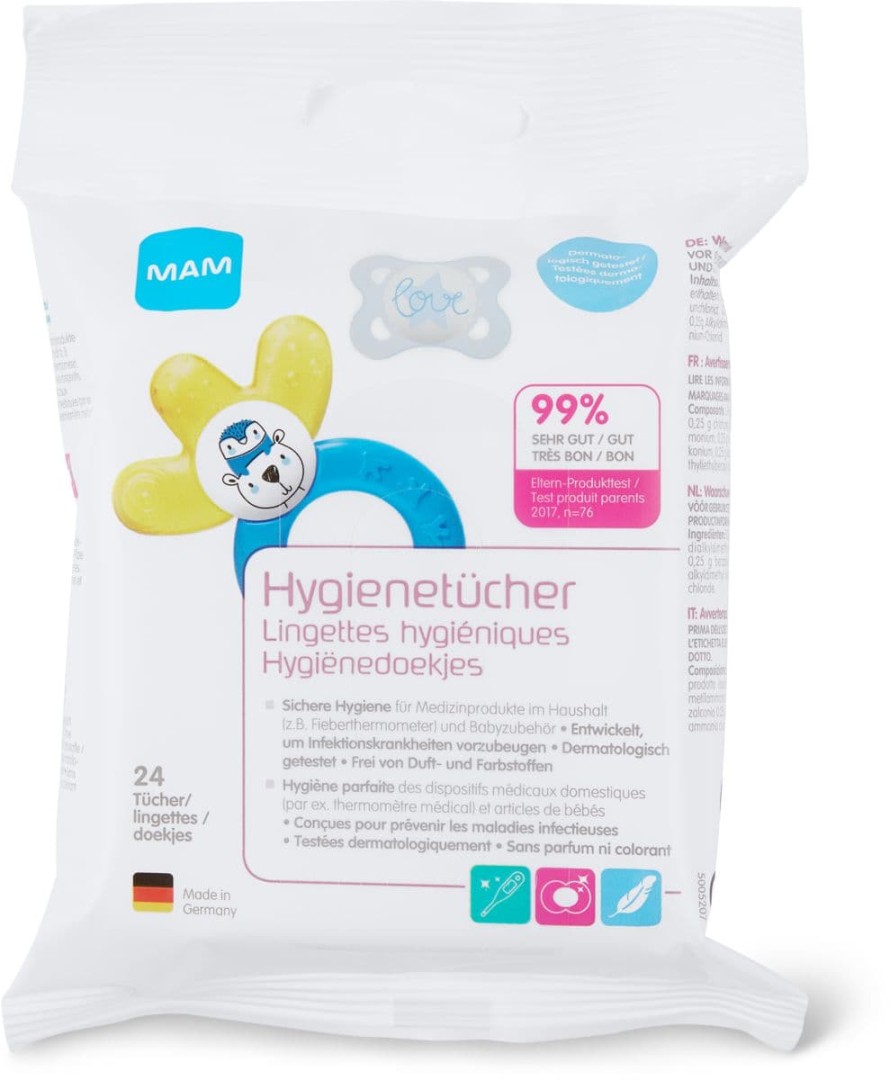 Mam Sterilizing 24-Wipes