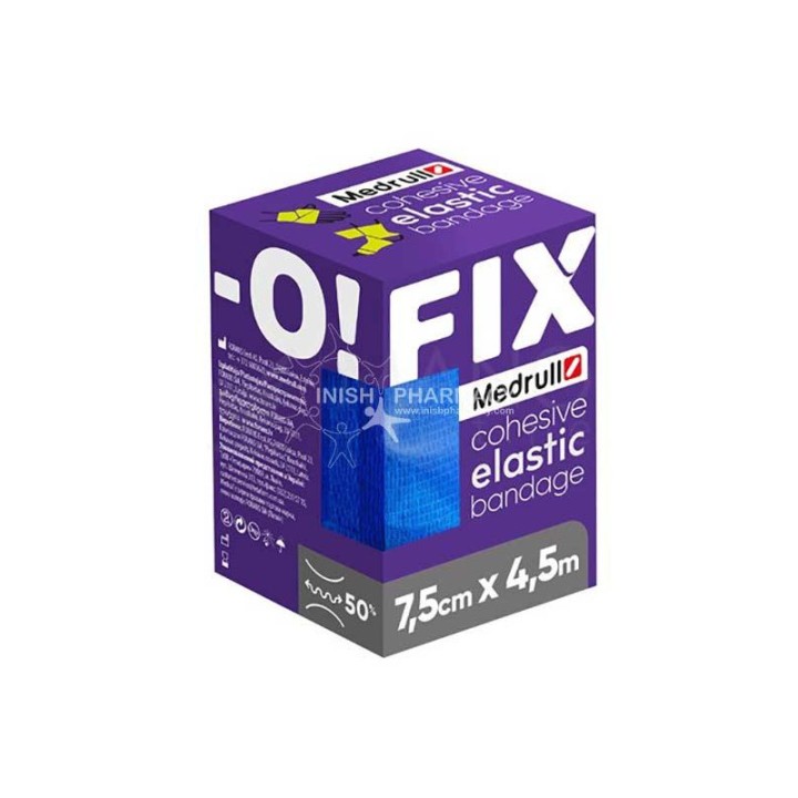 Medrull Fix Cohesive Elastic, Bandage, 7,5cmx4,5m