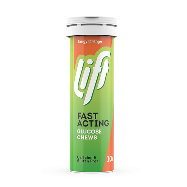Lift Gluco Tabs Tangy Orange X10