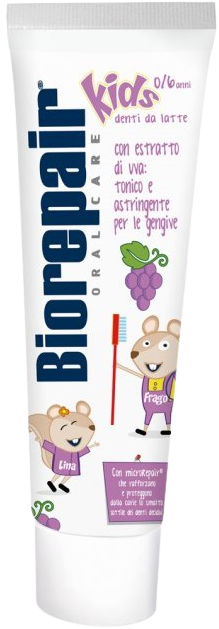Biorepair Grape Kids Toothpaste 0-6Yrs