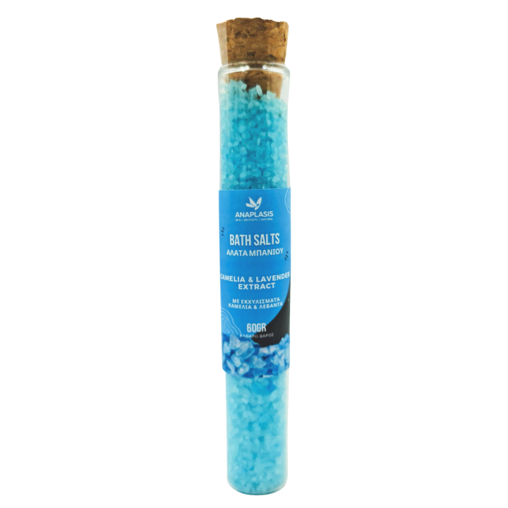 Bath Salts With Camellia And Lavender Extracts - 60Gr