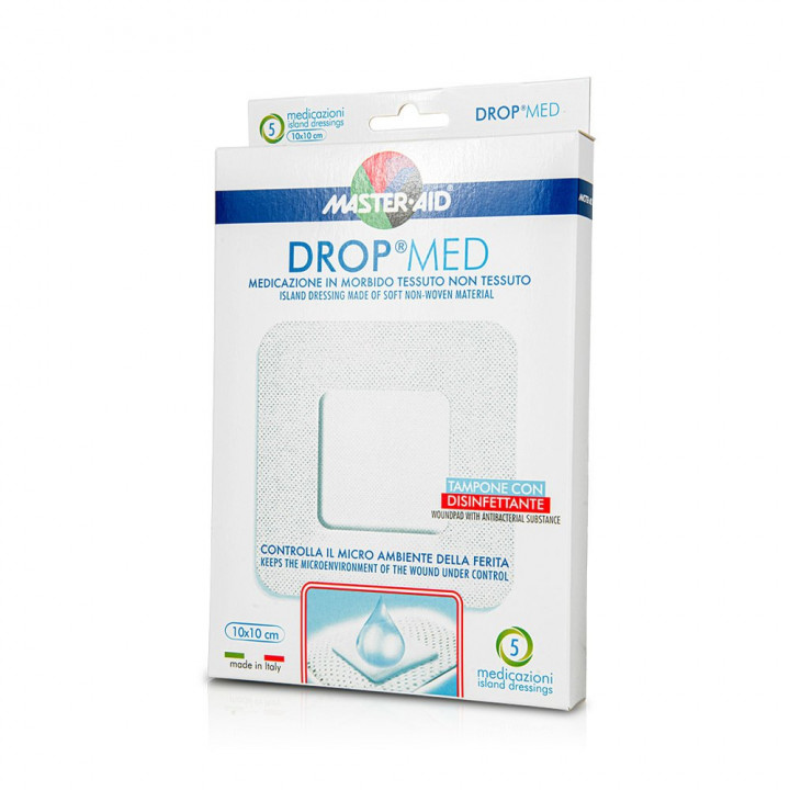 Master Aid Drop Med Dressing 5 X 10X10Cm