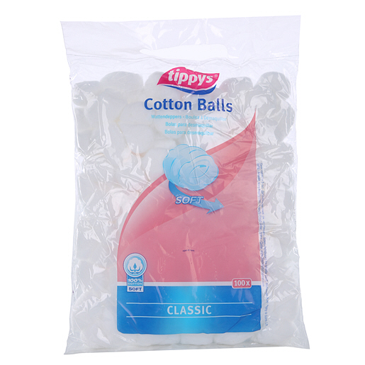 Tippys Cleansing Puffs 100s