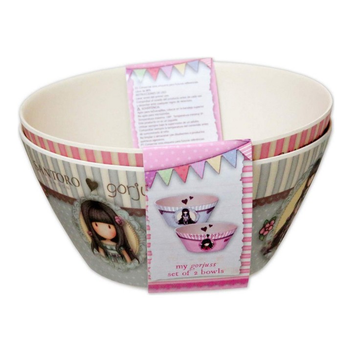 Santoro Gorjuss Bamboo Bowl – Kids Design