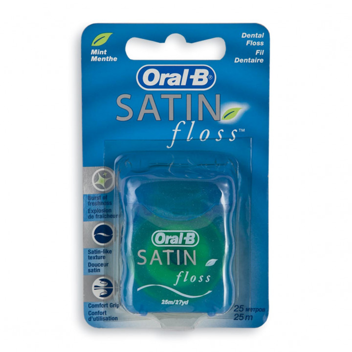 Oral-B Satin Mint Floss 25M