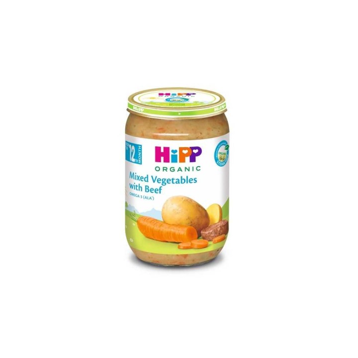 Hipp Beef/Vegetables Bio 220Gr