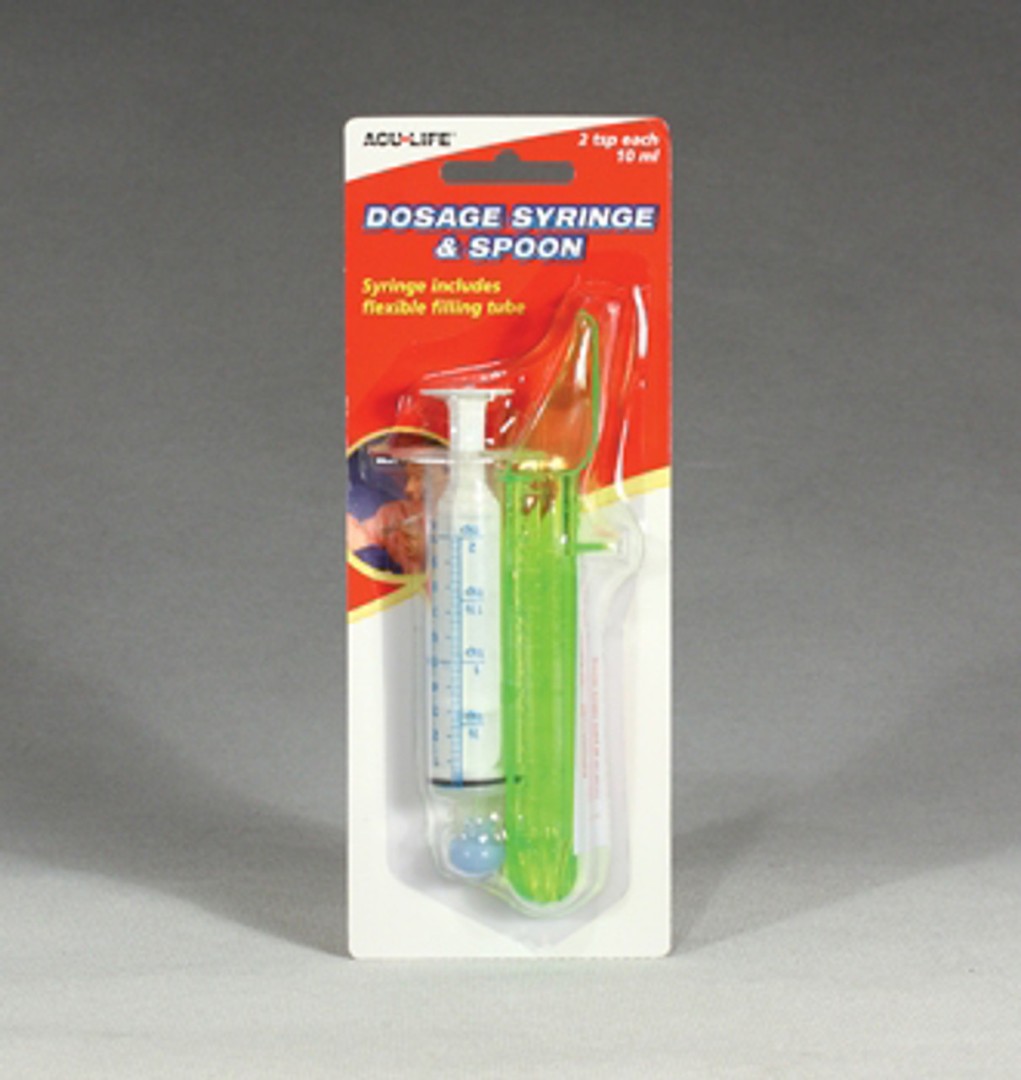 Acu-Life Dosage Syringe & Spoon Set – 2 Pieces
