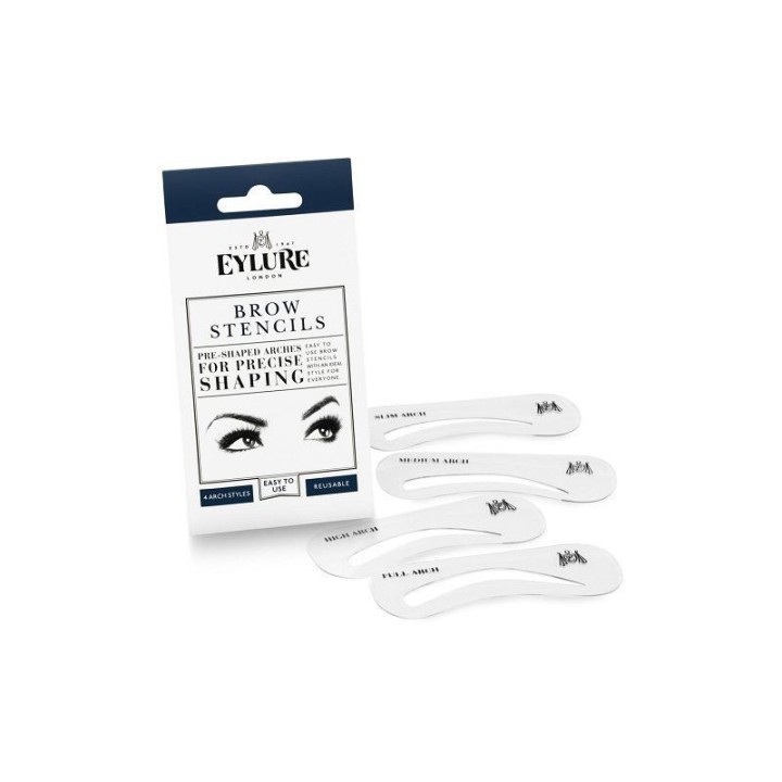 Eylure Eyebrow Stencil Kit – 4 Shaping Templates