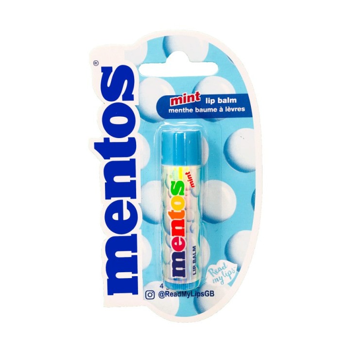 Read My Lips Mentos Strawberry Single Lip Balm 4g