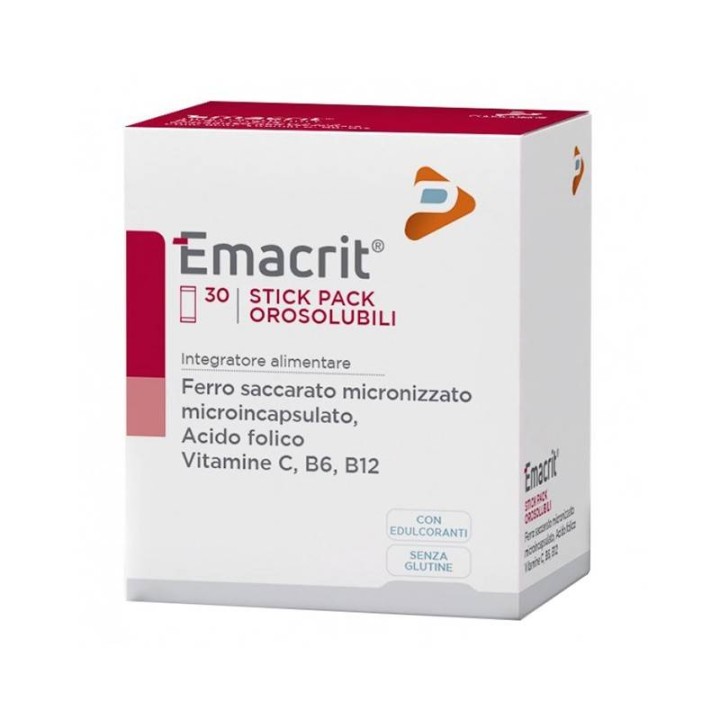 EMACRIT ORALLY SOLUBLE STICKS 30STICKS