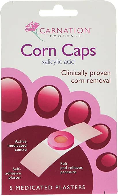 Carnation Foot Corn Caps x5