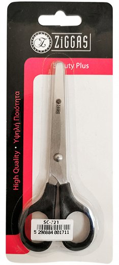 Ziggas Black Scissors Long