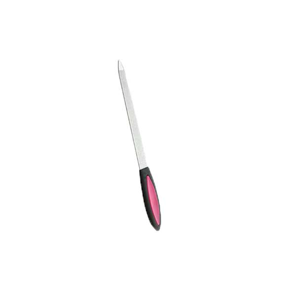 Beauty Spring 070 Metallic Nail File Black Pink Holder