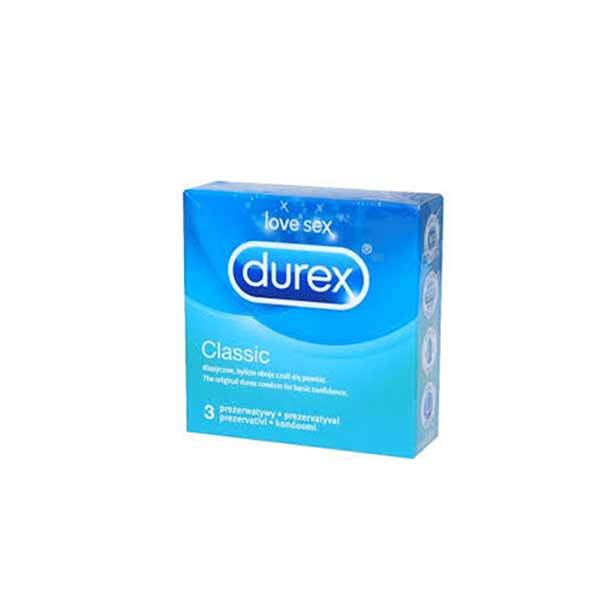 Durex Classic Condoms 3 Pieces