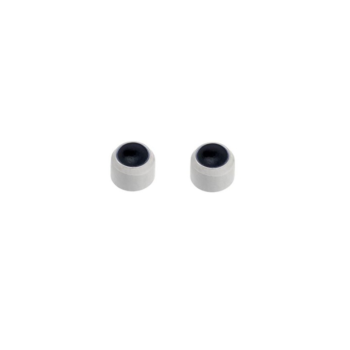 Caflon White Black Onyx Earrings 1Pair