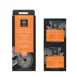 Apivita Express Beauty Face Mask Orange Radiance 2X8ml