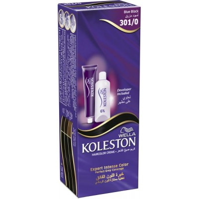 Wella Koleston Ms 301/0 Blue Black Hair Dye