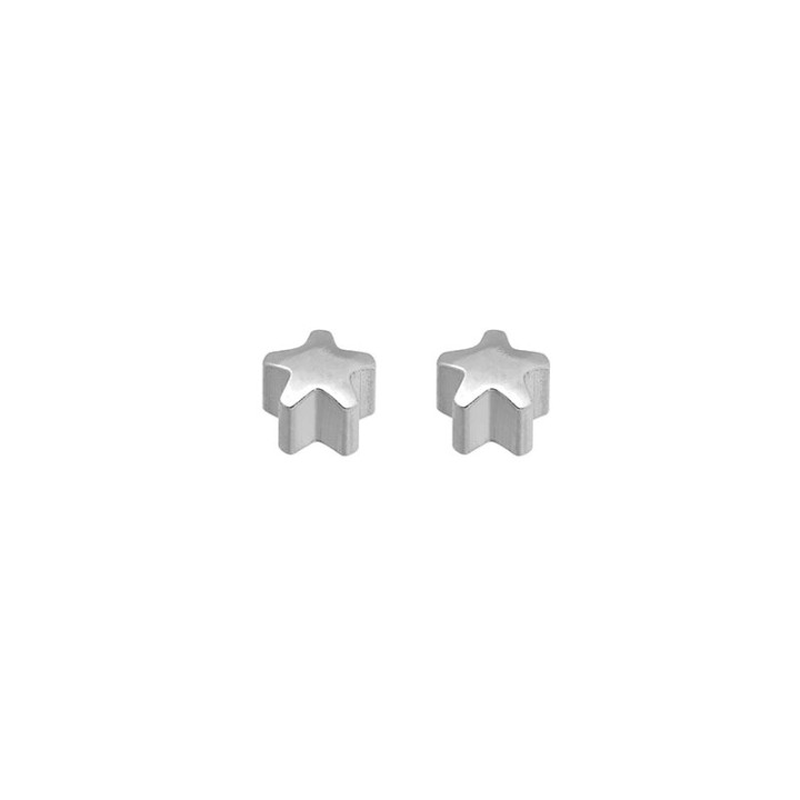 Caflon White Star Shape Earrings 1Pair