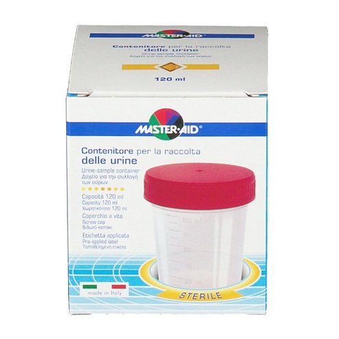MASTER AID Sterile Urine Container 120ml