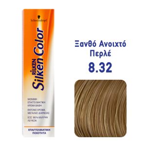Rilken Silken Color Hair Dye 8.32 Light Blonde Pearl 60Ml