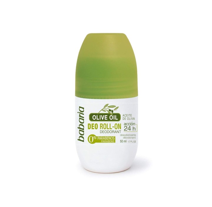 Babaria Olive Oil 24H Deodorant Roll On 50Ml