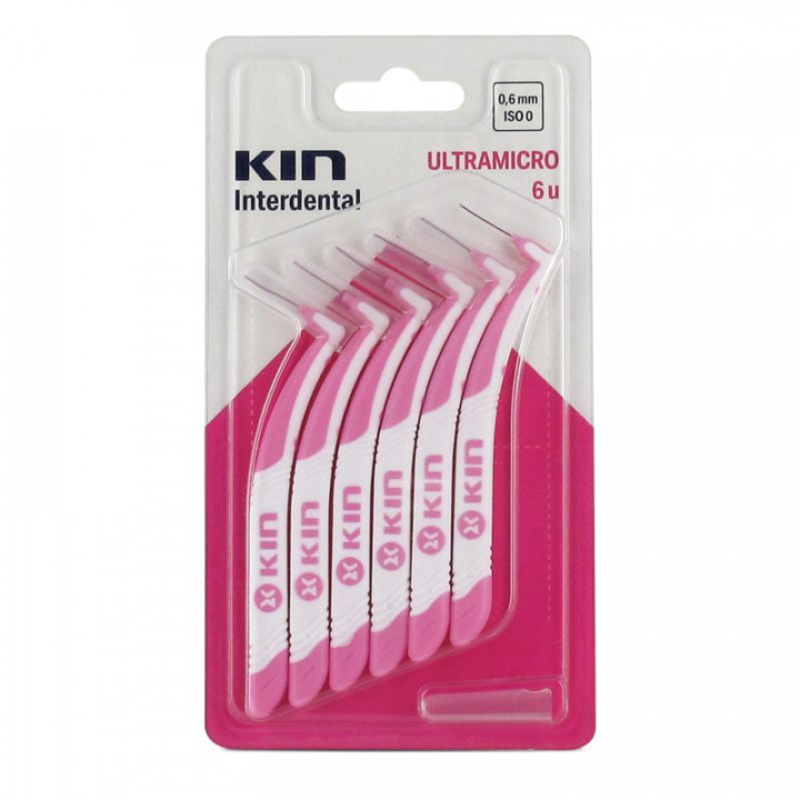 Kin Interdental Brush 0.6Mm 6's