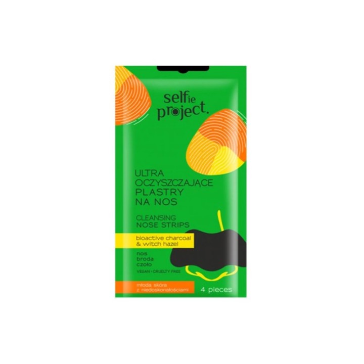 Selfie Project Ultra-Cleansing Nose Strips With Peeling 4 Pcs
