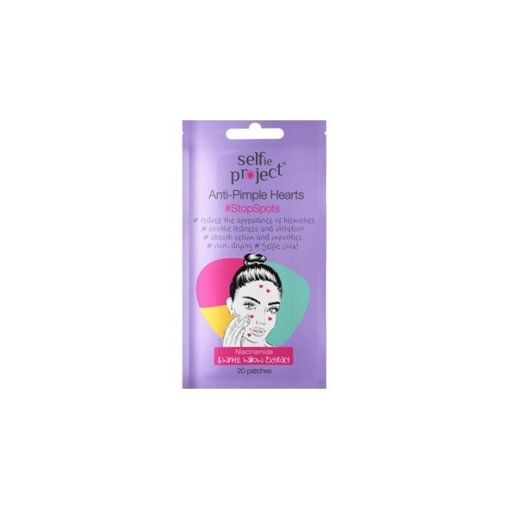 Selfie Project Anti-Pimple Patches For Acne 20 Pcs