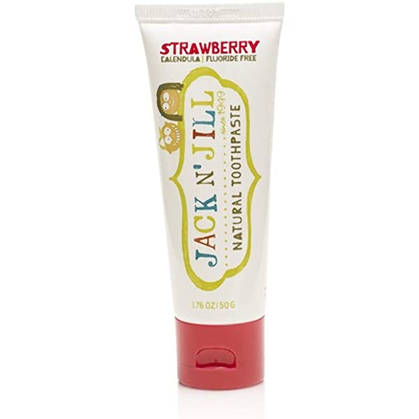 Jack And Jill Natural Strawberry Toothpaste 50G