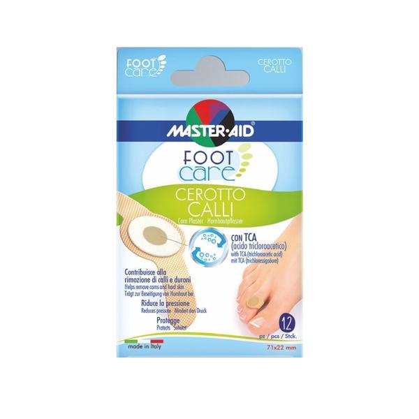 Master Aid Foot Care Corn, Plasters, 12 x 71x22mm