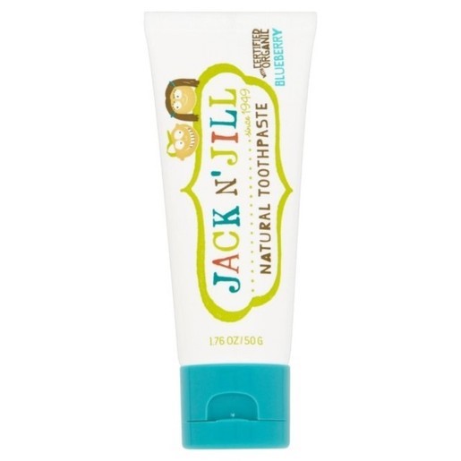 Jack And Jill Kids Natural Toothpaste Blueberry Flavor 50G