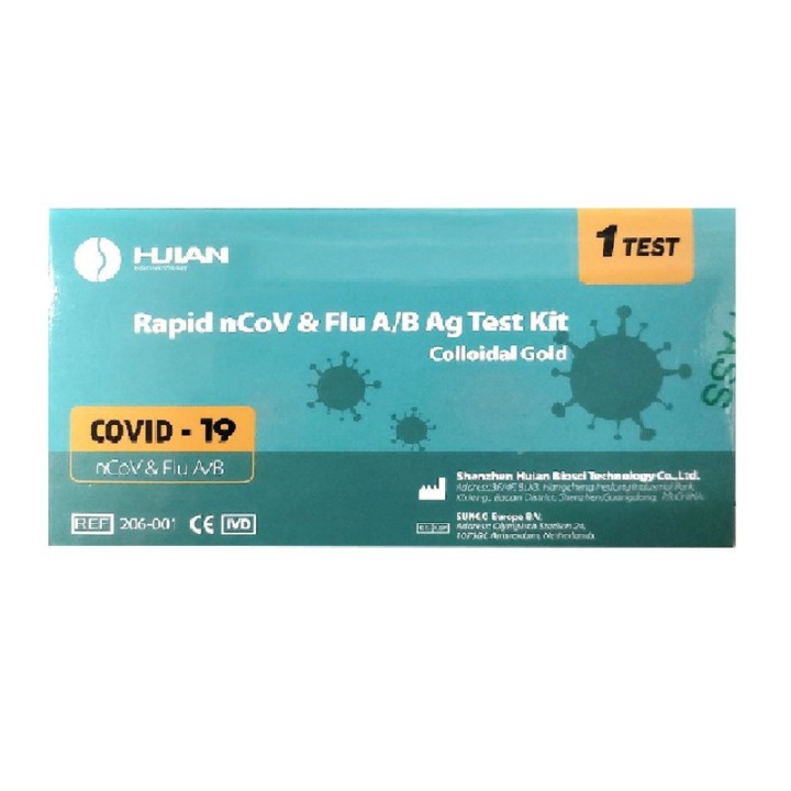 TRIPLO TEST - RAPID TEST COVID and FLU A and B