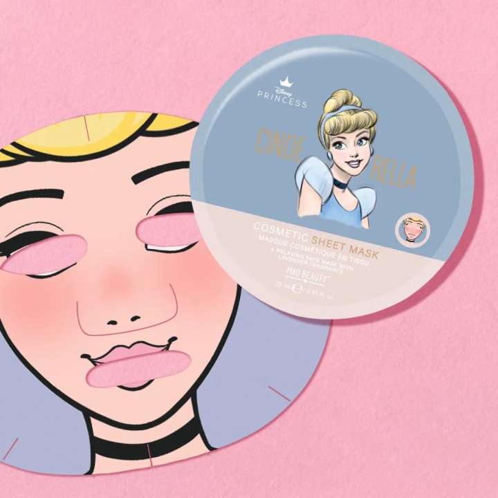 Mad Beauty Face Mask Princess Cinderella, 1X25Ml