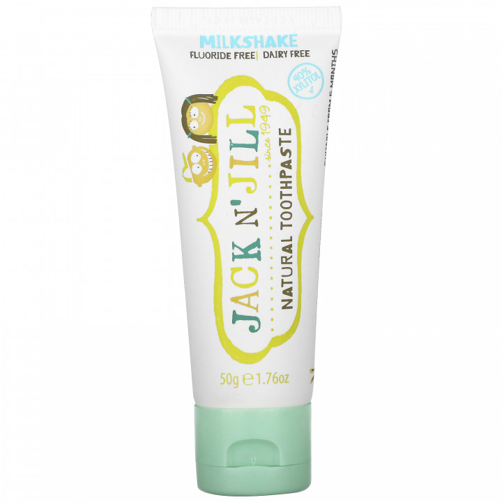 Jack N' Jill Natural Toothpaste 6 Months+ Milkshake 50G