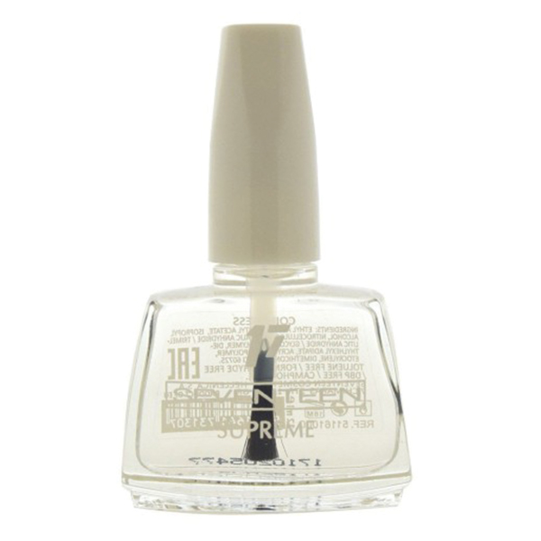Seventeen Supreme Nail Enamel Colorless 12ml
