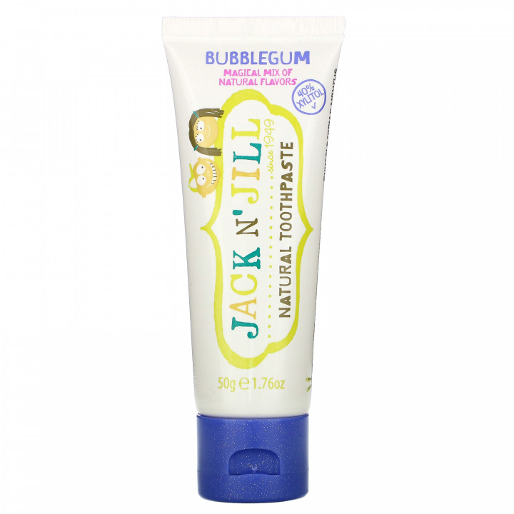 Jack N' Jill Natural Toothpaste Bubblegum 50G