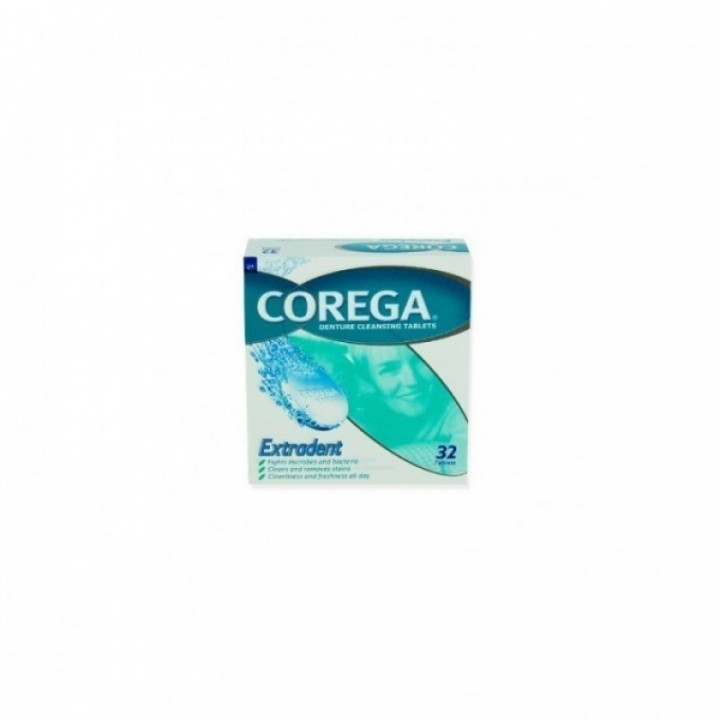 Corega 3 Minutes Cleansing Extradent Tablets 36