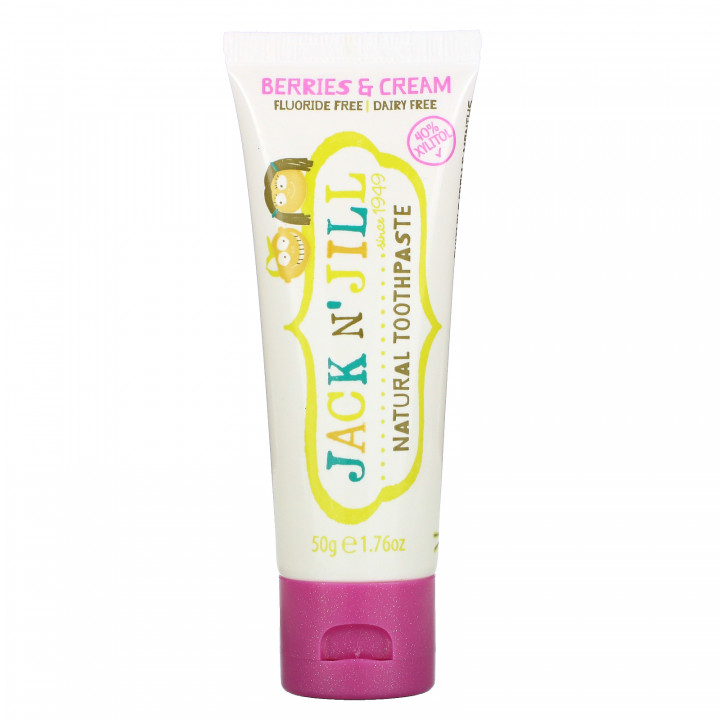 Jack N' Jill Natural Toothpaste Berries & Cream 50G