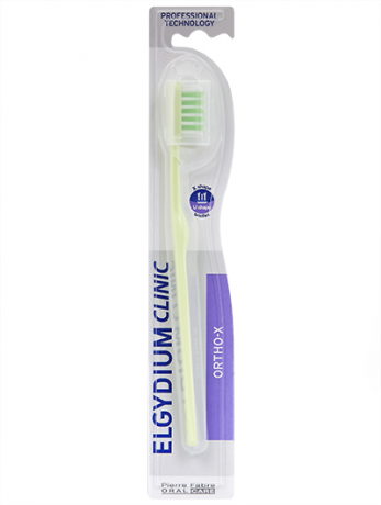 Elgydium Clinic Ortho X Toothbrush Medium 1 Piece