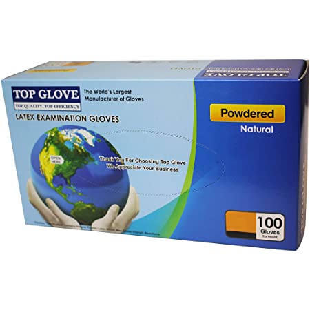 Top Glove Powder Free Disposable Latex Gloves
