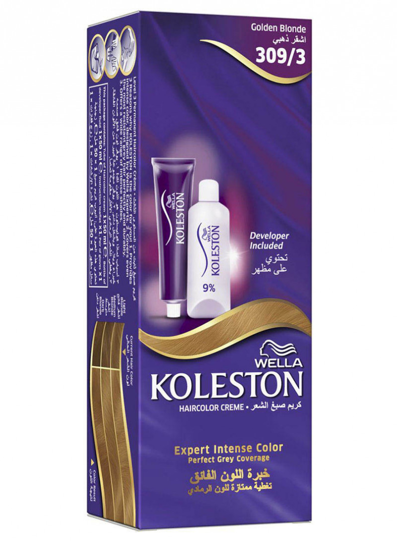 Wella Koleston Color Cream SemiKit Golden Blonde 309/3