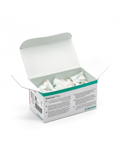 Omnican Fine Insulin Pen Needles 8Mm 31G 100Pcs