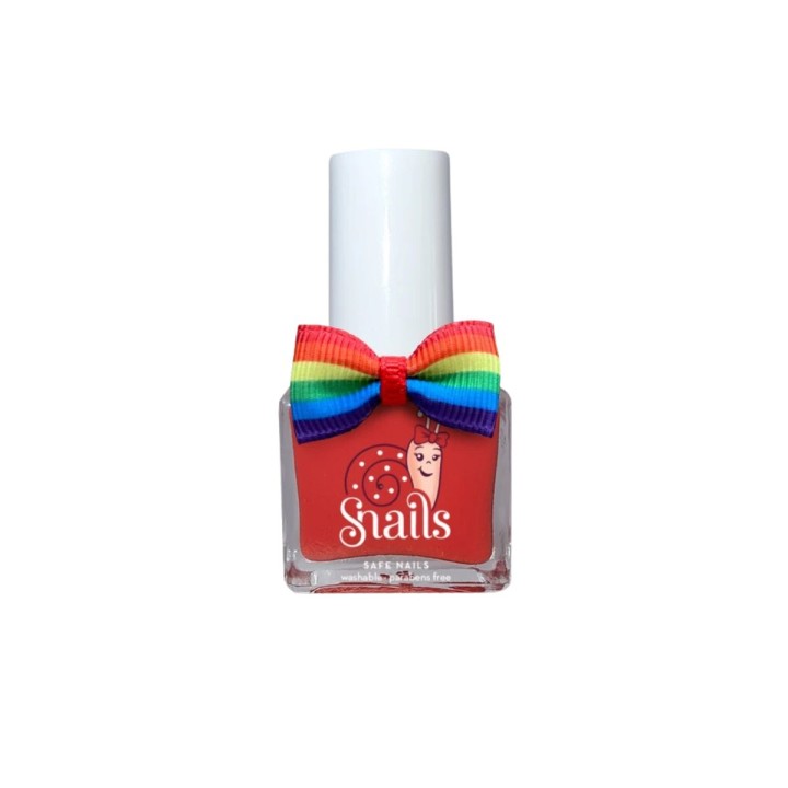 Snails Petite Rainbow Red Nail Polish 5Ml