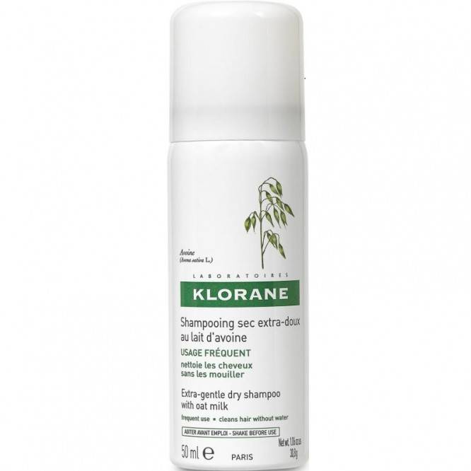 Klorane Dry Shampoo With Oat Milk Ultra Gentle For All Hair Type 50ml